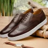 Outlet T.B. Phelps TB Phelps Clubhouse Wingtip Sneakers Brandy