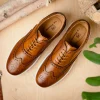 Clearance T.B. Phelps TB Phelps Clubhouse Wingtip Sneakers Tan