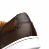 Outlet T.B. Phelps TB Phelps Clubhouse Wingtip Sneakers Brandy