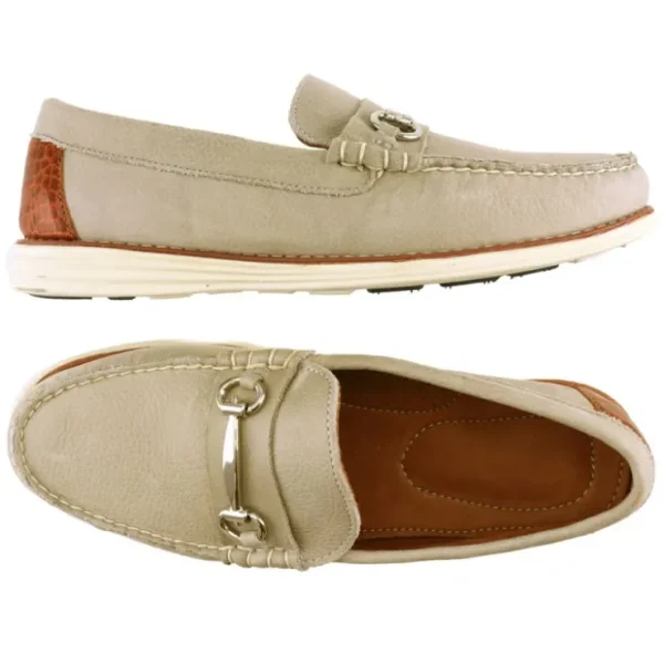 Sale T.B. Phelps TB Phelps Freeport Bridge Bit Loafer Grey