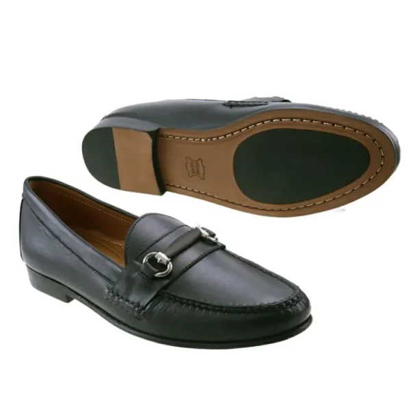 Flash Sale T.B. Phelps TB Phelps Preston Bridge Bit Loafers Black