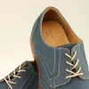 Store T.B. Phelps TB Phelps Reggie Suede Wingtip Shoes Flag Navy FlagNavy