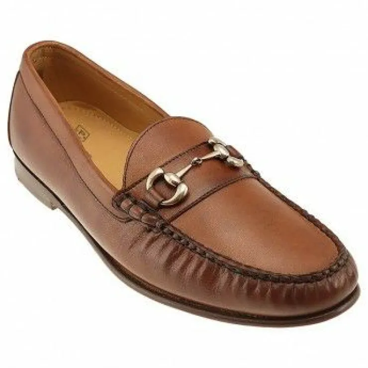 Cheap T.B. Phelps TB Phelps Ventura Sheepskin Bit Loafer Pecan