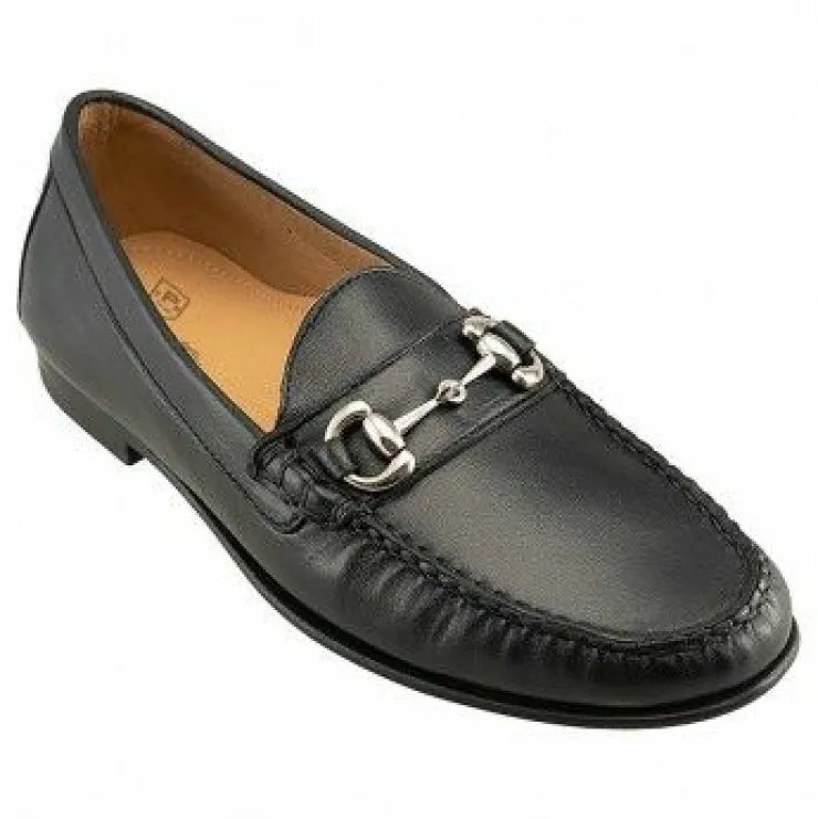 Online T.B. Phelps TB Phelps Ventura Sheepskin Bit Loafer Black