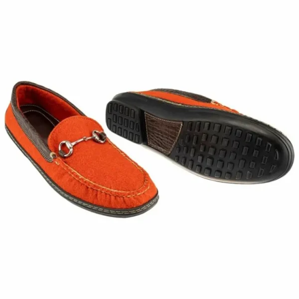 Fashion T.B. Phelps TB Phelps Wool Bit Drivers Orange