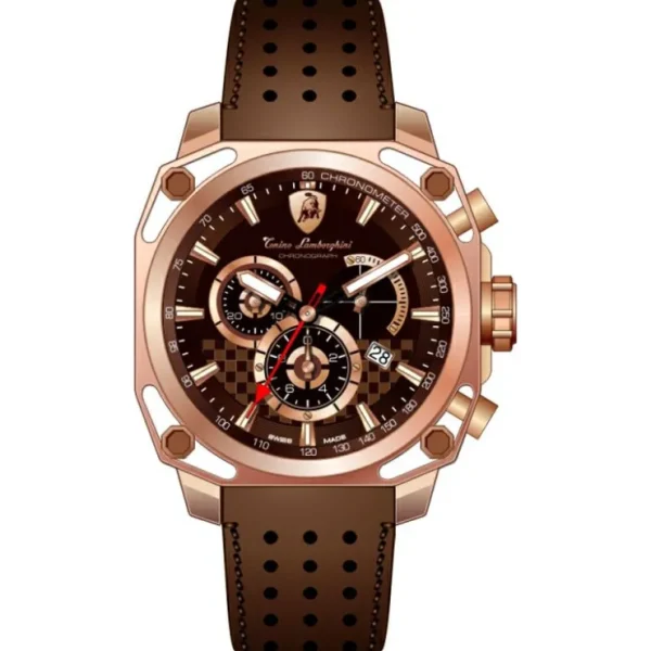 tonino_lamborghini__screw_0-2.webp Store Tonino Lamborghini 4 Screws 4860 Chronographic Watch Brown