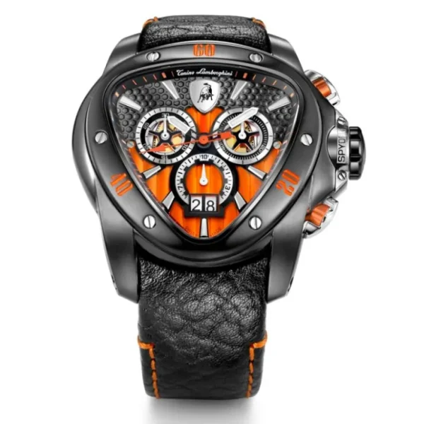 Online Tonino Lamborghini Spyder 1118 Chronographic Watch Black/Orange