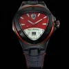 Outlet Tonino Lamborghini Spyder 3038 3-Hand Watch Red