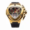 Discount Tonino Lamborghini Spyder 3011SP Stainless Steel Chronographic Sport Watch (Limited Edition) Gold