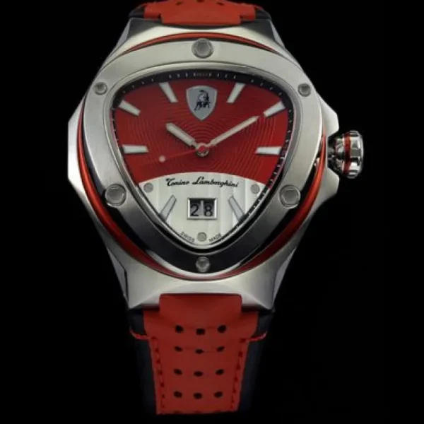 tonino_lamborghini_spyder_0-6.webp New Tonino Lamborghini Spyder 3026 3-Hand Watch Red/Chrome