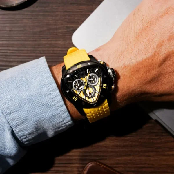 Best Sale Tonino Lamborghini Spyder 1117SP Chronographic Sport Watch (Limited Edition) Black/Yellow