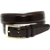 Store Torino Leather Big & Tall Antigua Leather Belt Burgundy