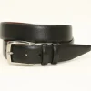 Cheap Torino Leather Big & Tall Soft Pebble Grain Calf Belt Black