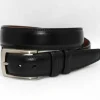 Best Torino Leather Big & Tall Burnished Veal Belt - black