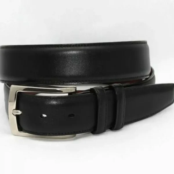torino_leather_italian_bu_0-3.webp Cheap Torino Leather Italian Burnished Calf Belt - black