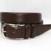 Best Sale Torino Leather Italian Bulgaro Calf Belt - brown