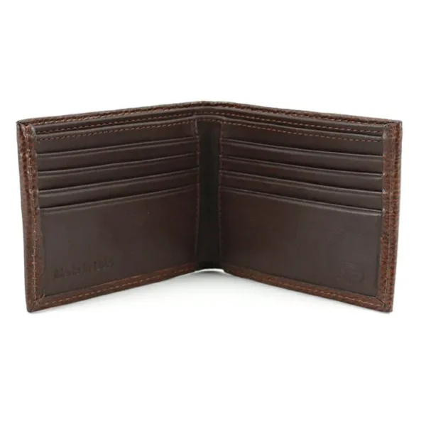 torino_leather_italian_gl_0-10.webp Store Torino Leather Italian Glazed Milled Calfskin Flat Fold Wallet Brown