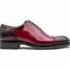 Hot Ugo Vasare Anthony Cap-toe Shoes Burgundy