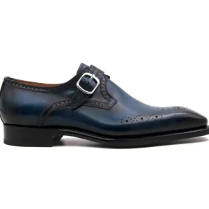 Online Ugo Vasare Eric Monkstrap Shoes Blue