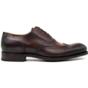 Best Ugo Vasare H & H Wingtip Brogues Cognac