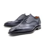 Sale Ugo Vasare Luke Oxford Wingtip Shoe Grey