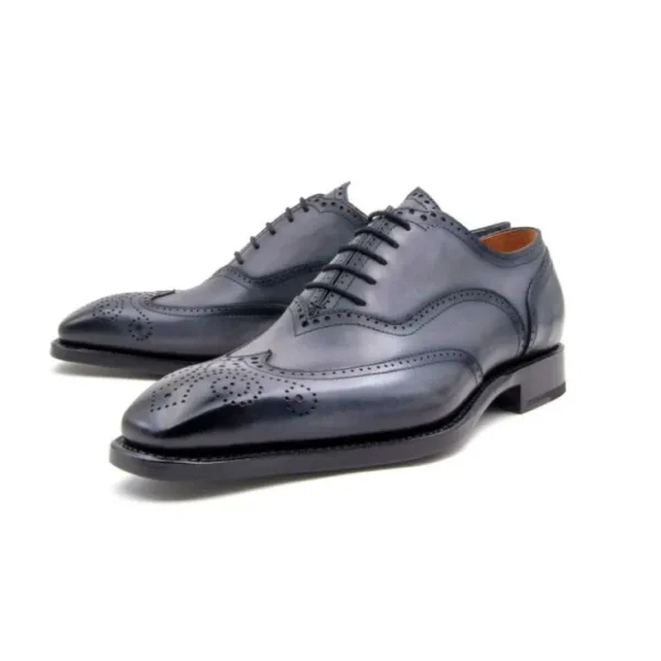 ugo_vasare_luke_oxford_wi_1.webp Sale Ugo Vasare Luke Oxford Wingtip Shoe Grey
