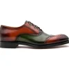 Store Ugo Vasare Stephen Oxford Wingtip Shoe Camel / Green