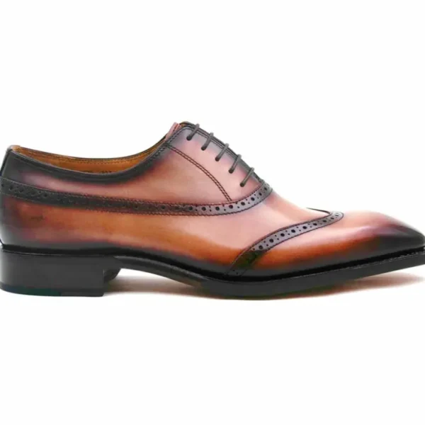 Discount Ugo Vasare Victor Brogue Oxford Walnut