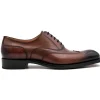 Hot Ugo Vasare Wick Oxford Wingtip Shoes Walnut