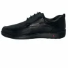 Fashion Vinci Leather Shoes Vinci Leather The Atlanta Leather Casual Derby Shoe (10388) Black