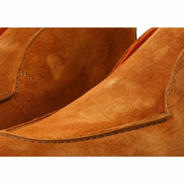 Sale Vinci Leather Shoes Vinci Leather The Belek Open Walk Suede Leather Boot (32607) Brown