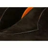 Discount Vinci Leather Shoes Vinci Leather The Belek Open Walk Suede Leather Boot (32607) Black