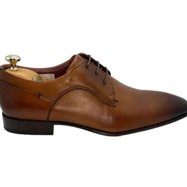 Best Sale Vinci Leather Shoes Vinci Leather The Buenos Aires Derby Shoes (10723) Brown