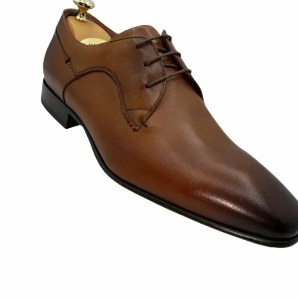 Best Sale Vinci Leather Shoes Vinci Leather The Buenos Aires Derby Shoes (10723) Brown