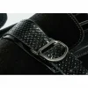 Outlet Vinci Leather Shoes Vinci Leather The Casaletti Bit Loafer Shoe (1803) Black