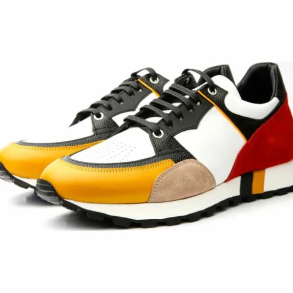 vinci_leather_the_covelo__2.webp Cheap Vinci Leather Shoes Vinci Leather The Covelo Leather Sneaker (D-527X) Multicolor