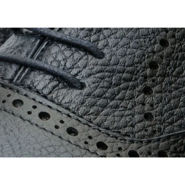 vinci_leather_the_draco_h_1-1.webp Sale Vinci Leather Shoes Vinci Leather The Draco Handmade Semi Brogue Oxford Shoe (V-01/6825) Navy