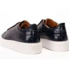 Clearance Vinci Leather Shoes Vinci Leather The Dublin Sneaker Blue