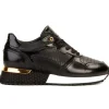 Discount Vinci Leather Shoes Vinci Leather The Empire Leather Sneaker Black