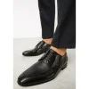 Outlet Vinci Leather Shoes Vinci Leather The Gardi Leather Derby Shoe (14229) Black