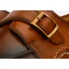 Best Sale Vinci Leather Shoes Vinci Leather The Hagrid Single Monk Strap Handmade Shoe (X-6827 V-02) Cognac