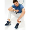 Sale Vinci Leather Shoes Vinci Leather The Hoskova Dark Blue Leather Sneaker (11242) DarkBlue