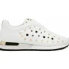 Cheap Vinci Leather Shoes Vinci Leather The Infanta Spike Leather Sneaker Limited Edition For Men White