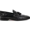 Cheap Vinci Leather Shoes Vinci Leather The Istanbul Tassel Loafer Black