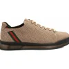 Hot Vinci Leather Shoes Vinci Leather The Journey Leather Sneaker (17276) Beige