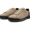 Hot Vinci Leather Shoes Vinci Leather The Journey Leather Sneaker (17276) Beige