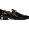 Clearance Vinci Leather Shoes Vinci Leather The King Shoe Bit Dress Loafer Black