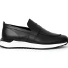 Online Vinci Leather Shoes Vinci Leather The Lara Leather Sneaker Black