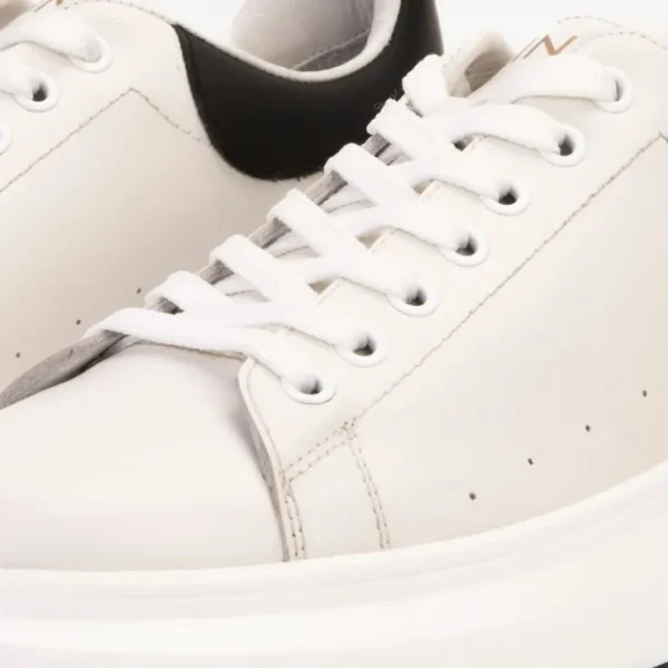 Hot Vinci Leather Shoes Vinci Leather The Linq Leather Sneaker White