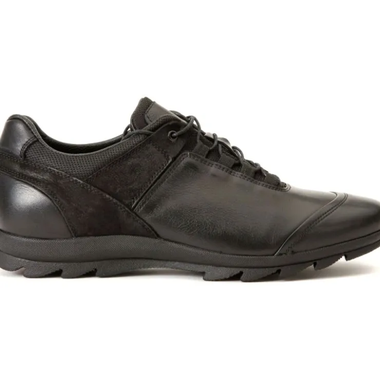 Flash Sale Vinci Leather Shoes Vinci Leather The Madrid Leather Casual Shoes (03282) Black